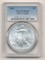 TWO (2) 2002 Silver Eagle PCGS Graded MS69, One Ounce Fine Silver Each, Both One Money