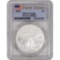 FIRST STRIKES: TWO (2) 2006 Silver Eagles PCGS Graded MS69, One Ounce Fine Silver Each, Both One $