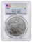 FIRST STRIKE 2004 Silver Eagle PCGS Graded MS69, One Ounce Fine Silver