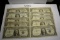 TEN (10) 1957 Blue Seal Silver Certificates, All One Money, Estate Find.