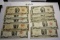 TEN (10) 1963 & 1953 Red Seal $2 U.S. Notes, All One Money. Estate Find!