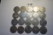 Twenty (20) Vintage $1 Las Vegas Gaming Tokens. All One Money, Estate Find, All Are Different