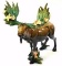 Moose Figurine, Ceramic, aprox 11