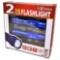 RED, 14LED Flashlight 2 pack, 14 LEDs, 30 Lumens, NEW IN PACKAGE