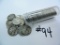 Roll of 50 (Fifty) 90% Silver Mercury U.S. Dimes, Unsearched, All One Money