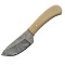 Damascus Steel Blade, Skinner White Smooth Bone, DM1080BO, NEW