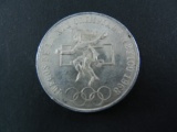 1968 Mexico Olympics 25 Pesos (Actual Silver Weight = .5209 Ounce)