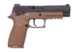 SIG SAUER P320 M17 9MM, NEW IN BOX, Coyote Tan Polymer Frame