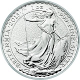 Great Britain Britannia, One Ounce .999 Fine Silver, Date Our Choice