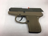 KEL-TEC P3AT, .380ACP, GREEN SLIDE, Dupont ST800 Polymer Frame, NEW IN BOX, USA