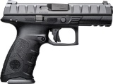 Beretta APX 9mm, 17 Shot, Black Polymer, Fixed Sights, NEW IN BOX, 4.25
