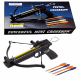 TWO (2) X The Money:Pistol Archery Self Cocking Crossbow Crossbow + 5 Arrows Mini Crossbow