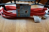 Green, 20 feet Extension Cord, Indoor/Outdoor. 16 Guage Cable, Single Outlet, 13 amp. NEW -UNUSED