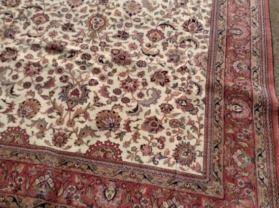 6'x9' FINE KASHAN Hand Tied Persian Rug, Hand Knotted Carpet, Retail Value $5500. $65 Shipping