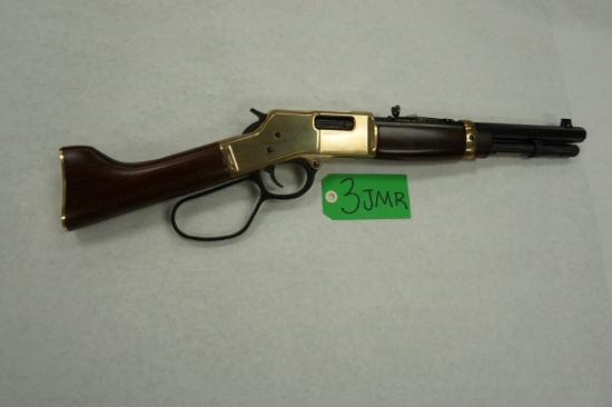 Estate Find: USED (LIKE NEW) Henry Mare's Leg, .45LC Lever Action Rifle, Octagon Brl, Brass Receiver