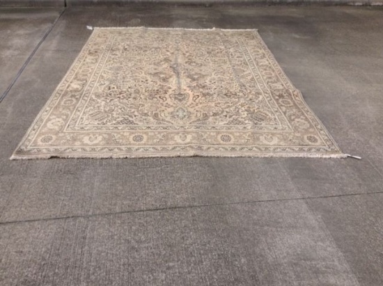 8'x11' TABRIZ Hand Tied Persian Rug, Hand Knotted Oriental Carpet, Retail Value $7500. $75 Shipping