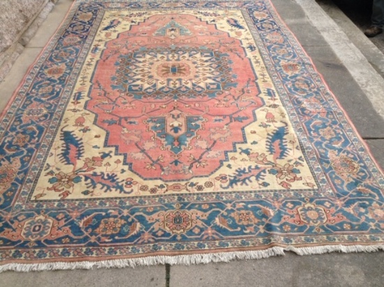 7'x10' SERAPI hand knotted Persian Rug, hand tied Oriental Carpet, Retail Value $5500, $85