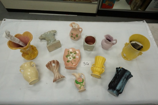 Austin, Texas Estate Find: American Art Pottery Collection, PICK-UP ONLY. Twelve (12) X The MONEY!