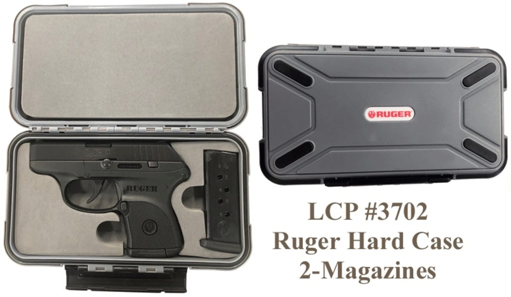 Ruger LCP .380 padded zippered nylon case 