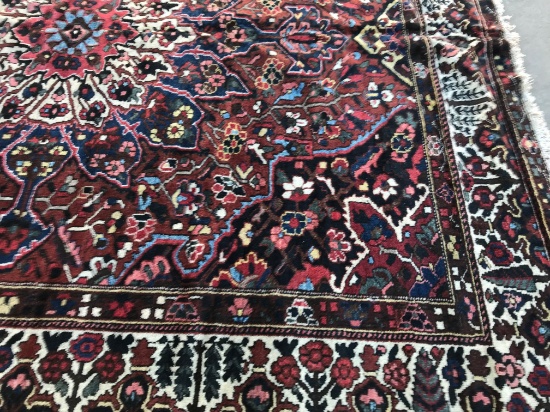 11'x11'6" Hand Knotted Persian OLD BAKHTIARI Rug, Hand Tied Carpet, Retail $8100, Shipping $85