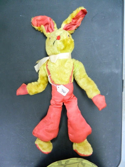 1920's Stern Rabbit, NY, NY, 24"H, wear on right knee, light wear and light stains from storage.
