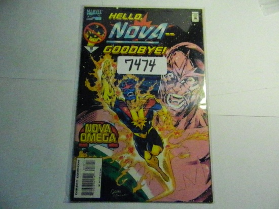 Nova #18 (Jun 1995, Marvel Comics) Last Issue of Second Series, Low Print Run
