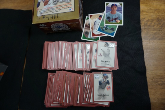 135+ 2000 Fleer Greats of the Game Cards, All One Money INCL: Yogi Berra, Brooks Robinson, Eddie