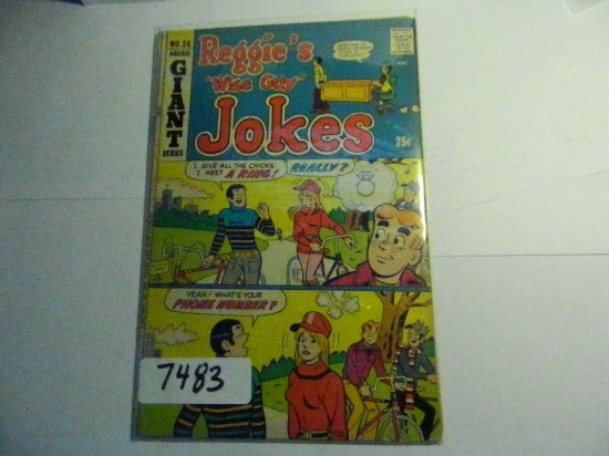 1973 Reggie's Wise Guy Jokes #24 Giant Series, 25 cents