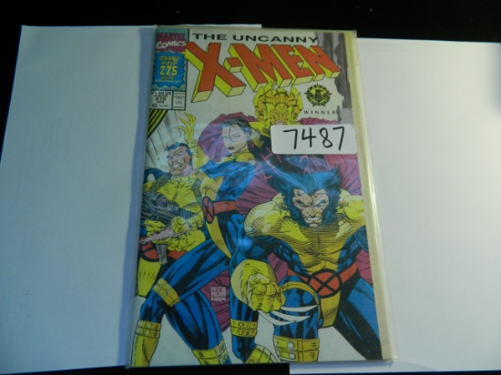 The Uncanny X-Men #275 (April 1991, Marvel) Triple gatefold cover. Giant sized, Jim Lee