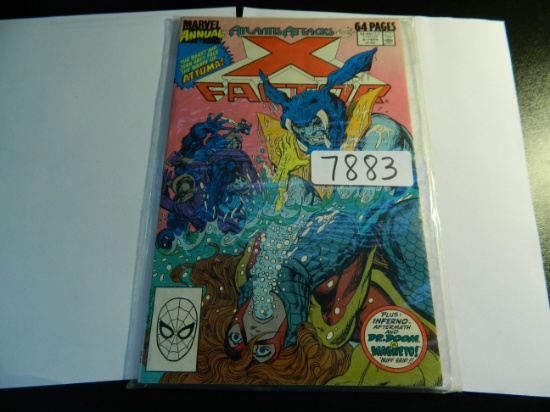 X-Factor Annual #4 1989 Marvel, Super Sized "Atlantis Attacks" 64 pgs