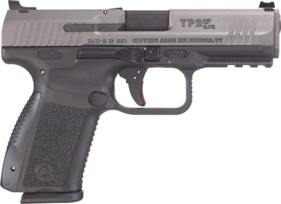 Century TP9SF Elite 9mm Pistol, 15 Shot, NEW IN BOX, 4.07" Match Grade BRL