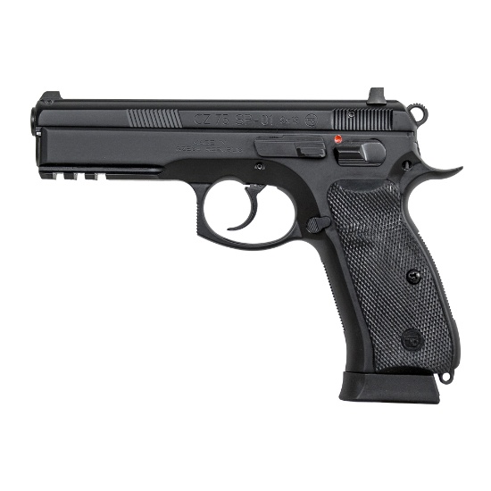 C-Z 75 SP-01 9mm 18 shot DA/SA Pistol, NEW IN BOX, 2.6 lbs, 4.72"BRL