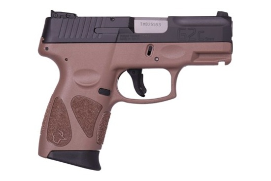 Taurus, NEW IN BOX: G2C 9MM BLK/BROWN 3.2" 12+1 1-G2C931-12B 9mm