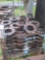 Lot of Raised Face Weld Neck Flanges