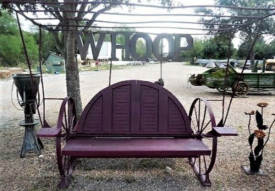 Custom Aggie Bench