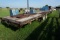 32 Foot Top Hat Gooseneck Trailer, Heavy Duty Ramps, Trailer Weighs 7500 lbs, We Have Title