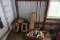 Large Lot of Furniture Dollys, Chemicals, Roll of 1000 sf poly sheeting