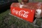 Coca Cola Sled Sign, Porcelian