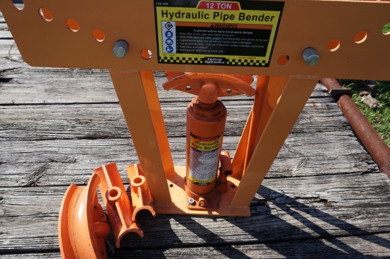 Hydraulic 12 Ton Pipe Bender