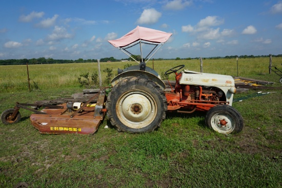 Ford 8N Tractor with 4' Shredder, NOT RUNNING