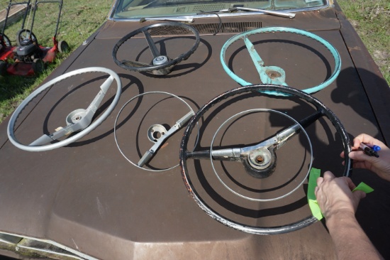 Steering Whels incl 1957 Chevy, All One Money