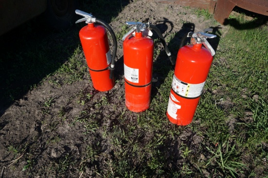 Three Fire Extinguishers, One Money