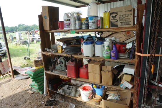 Contents AND Rustic Wood Shelf, Early Copy Machine