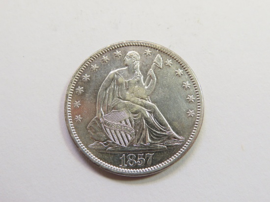 1857-S Seated Half Dollar