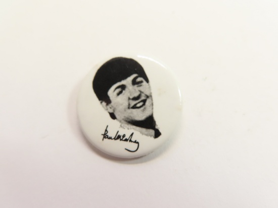 Vintage 1964 NEMS Paul McCartney Pin Back