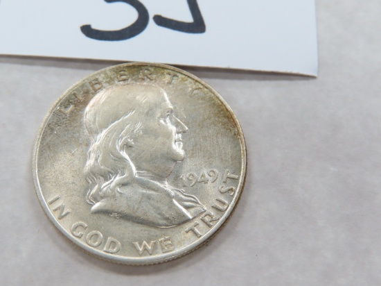 1949-D Franklin Half Dollar