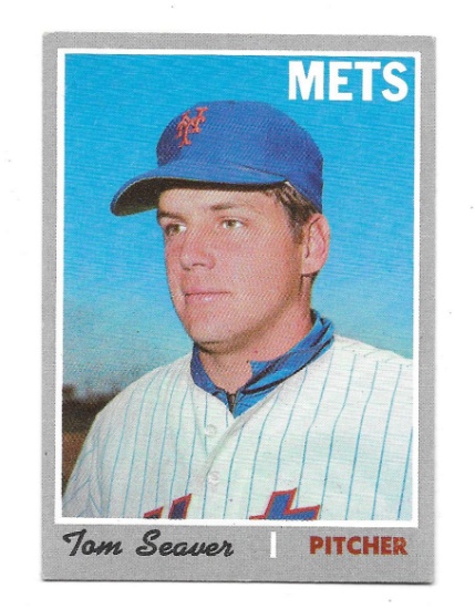 Vintage 1970 Topps Tom Seaver New York Mets Card #300