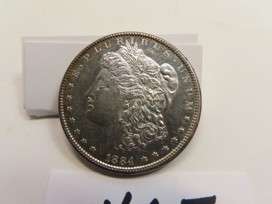1884 Silver Morgan Dollar