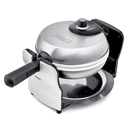 USED ONCE Bialetti Ceramic Rotating Waffle Maker
