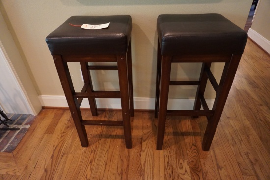 Two (2) X The Money: Bar Stools, 32" High